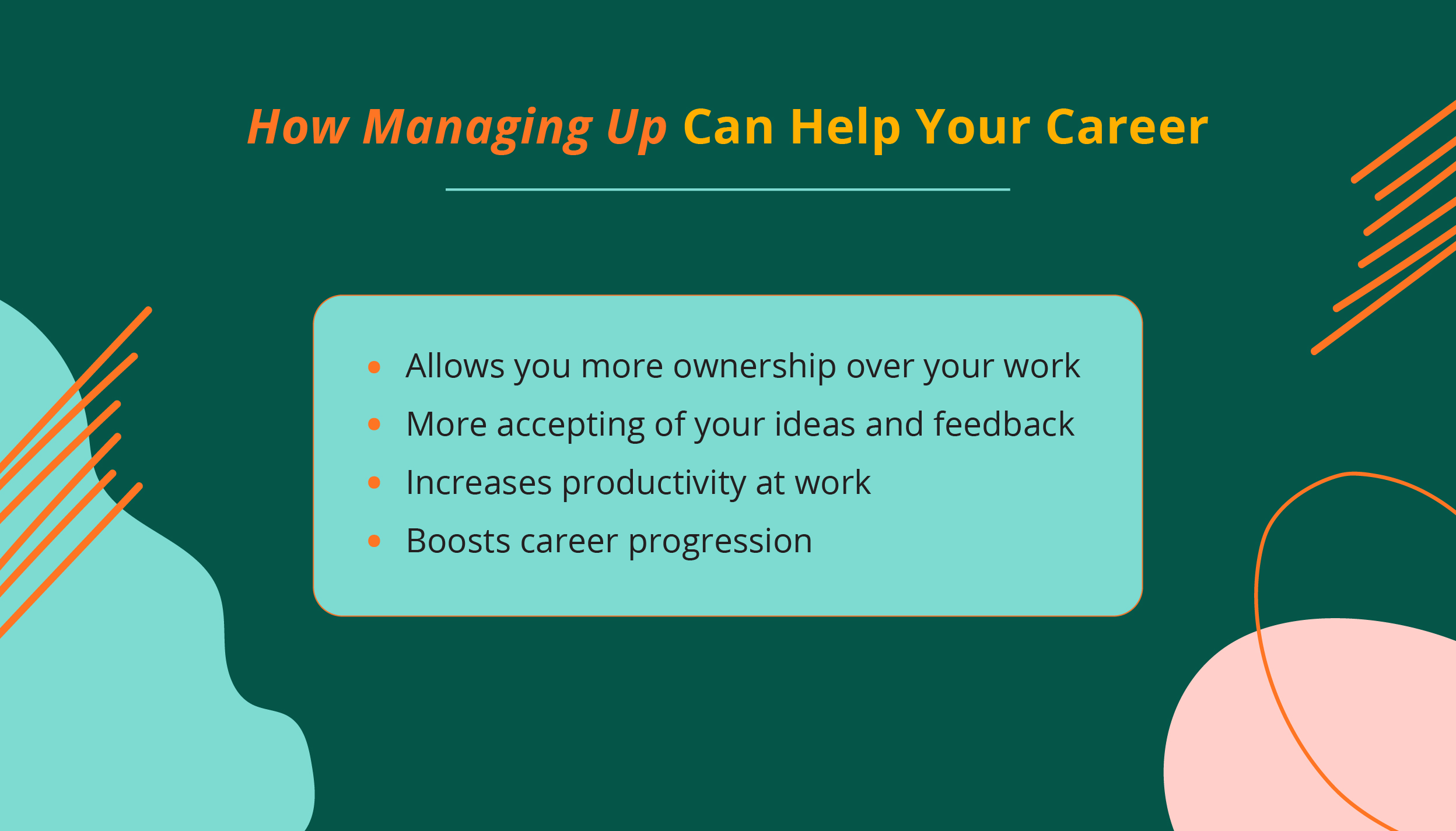 4 things you need to know about managing your manager_how managing up helps your career