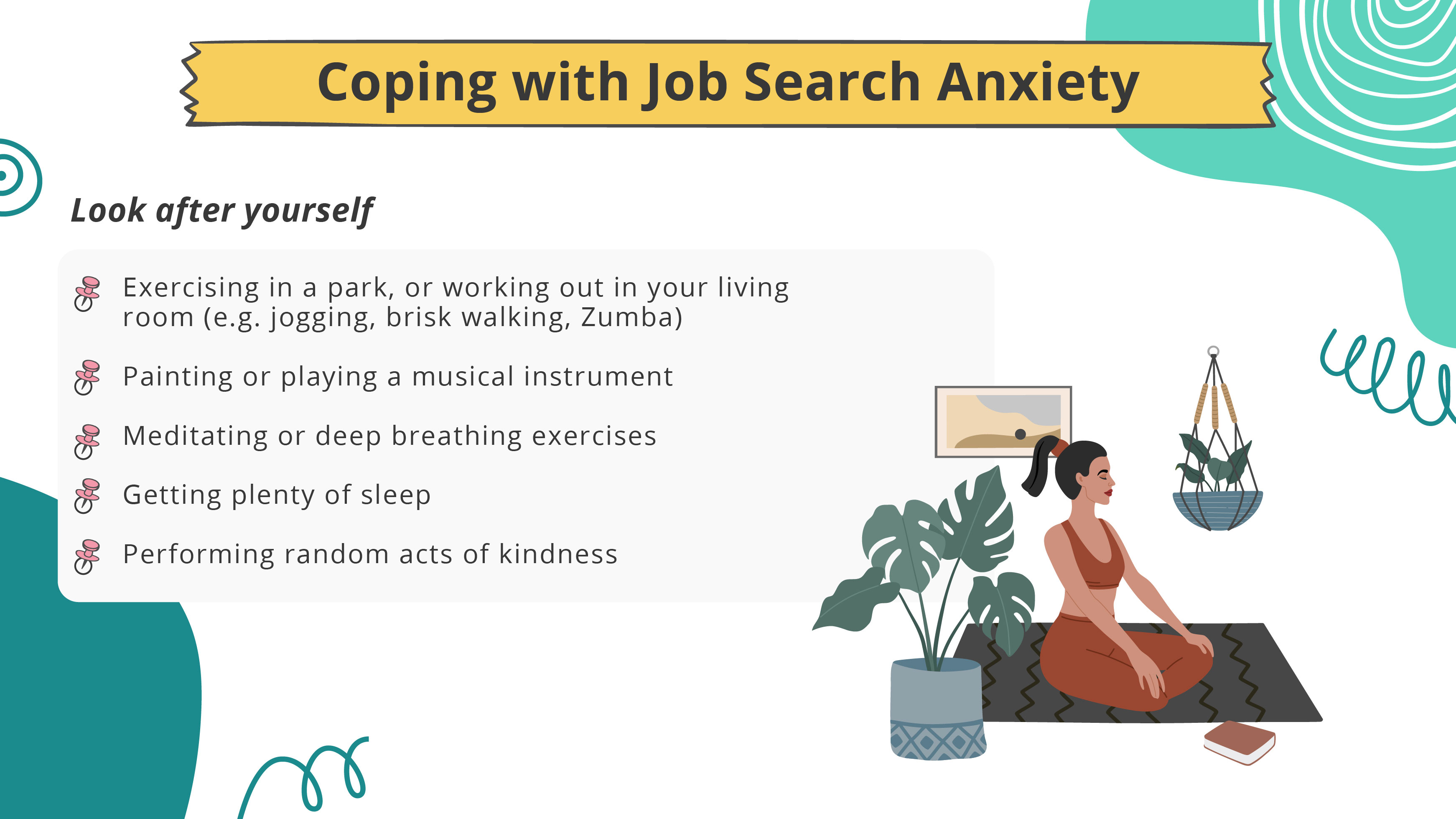 Coping with Job Search Anxiety_Look after yourself