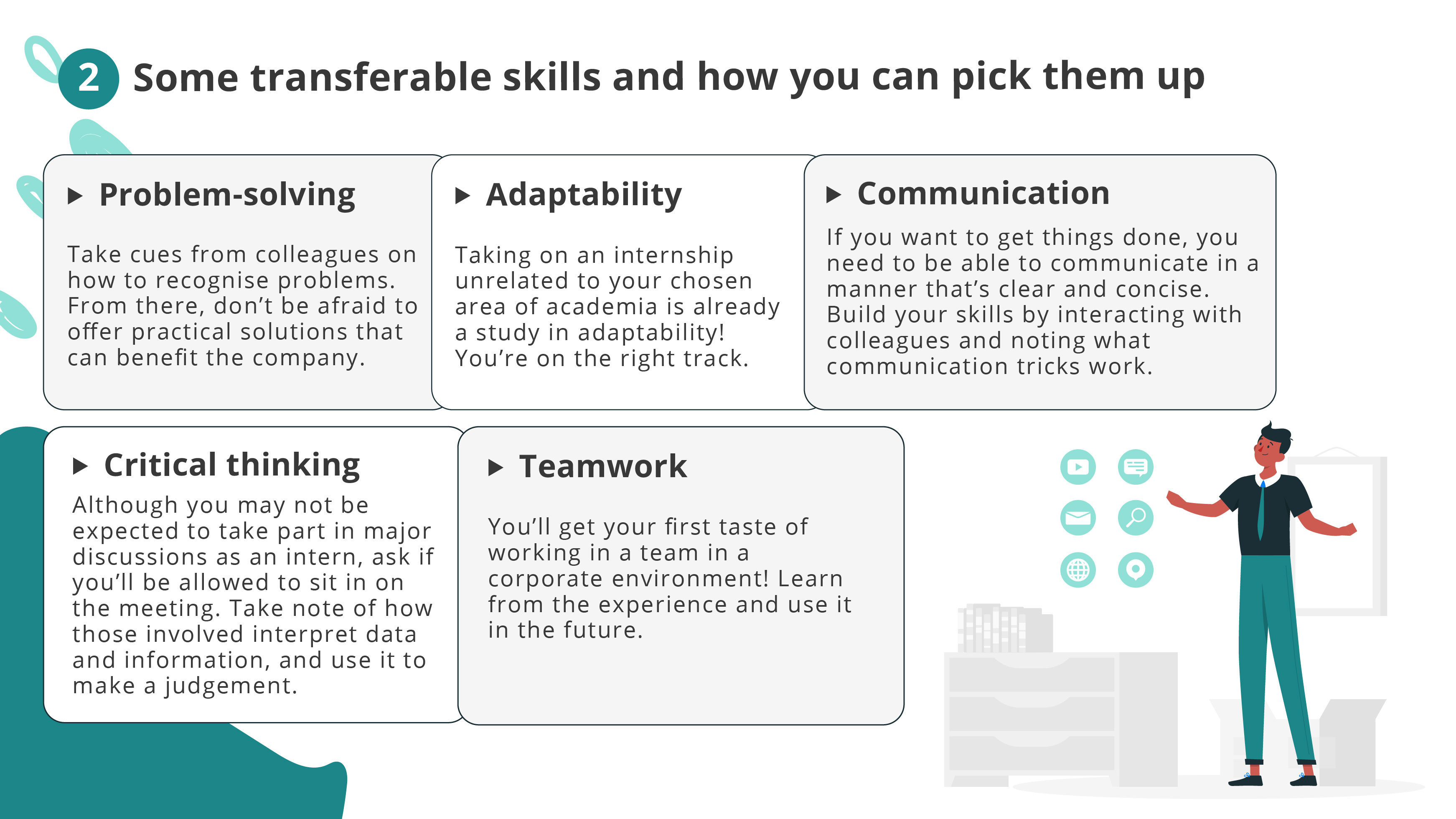 Doing an Internship Outside Your Field of Study_02_Some transferable skills