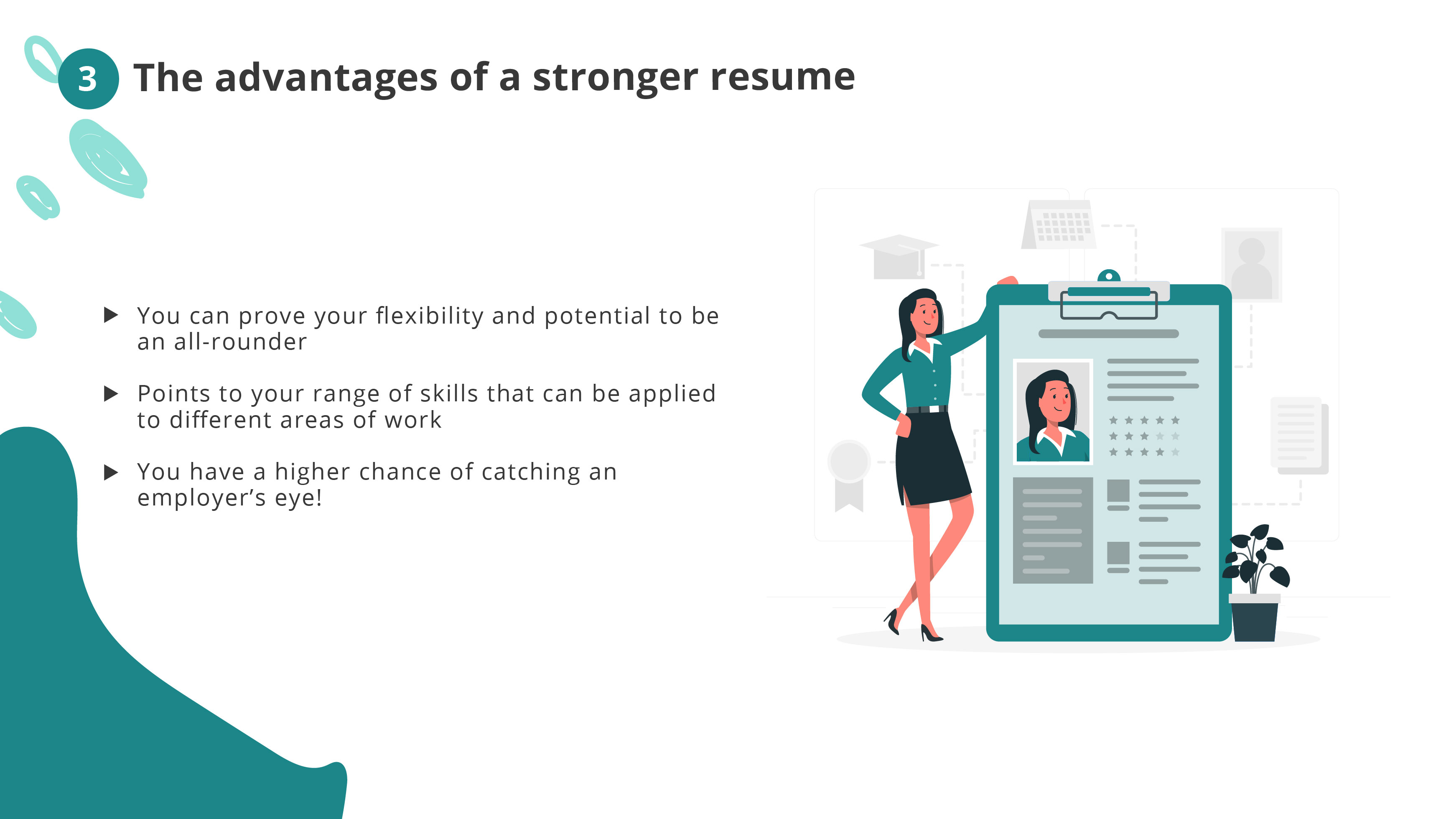 Doing an Internship Outside Your Field of Study_03_The advantages of a stronger resume