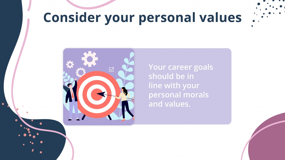 Figuring out the right career for you_Consider your personal values