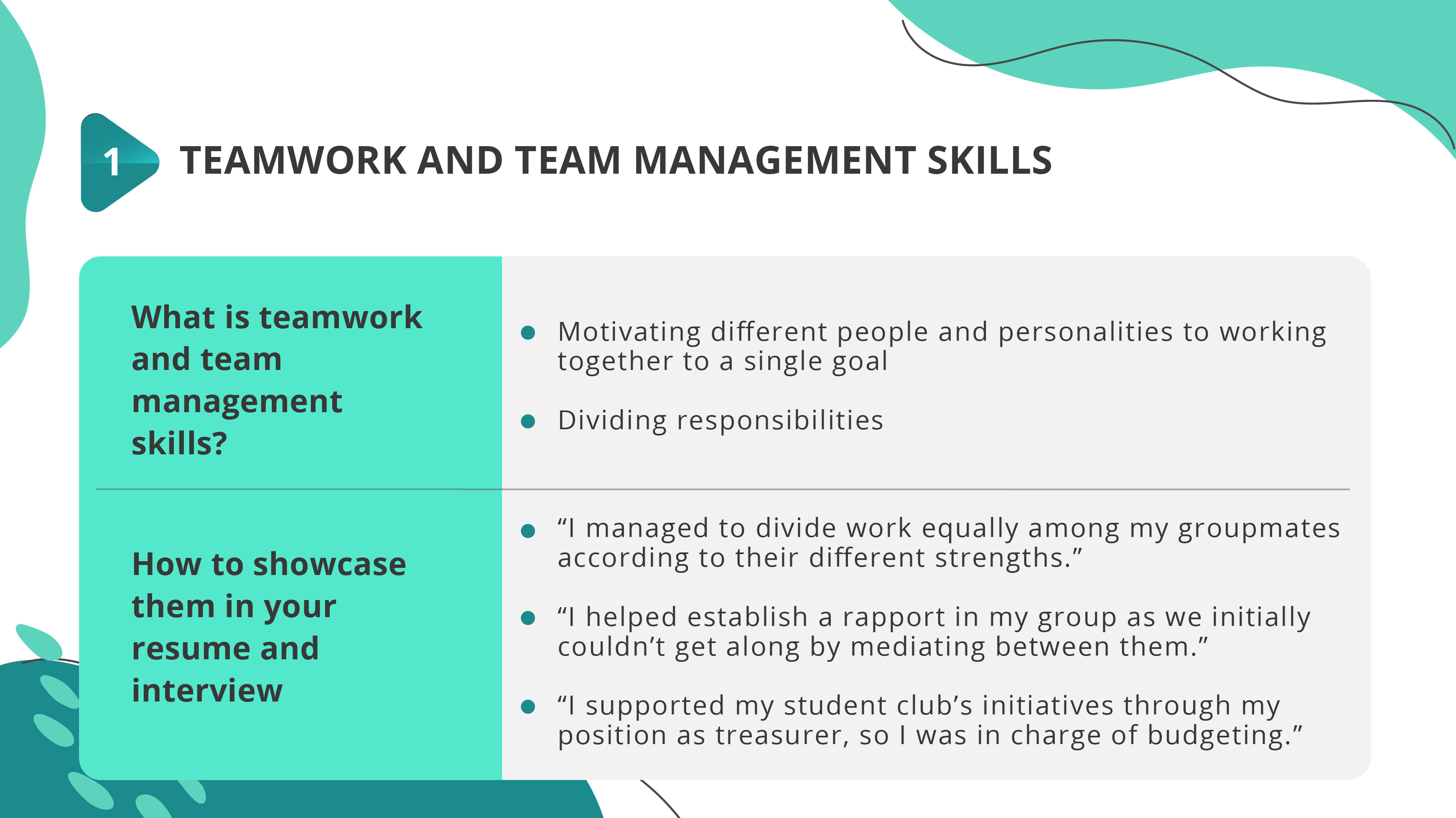 Five Transferable Skills Employers Want to See_01_Teamwork and team management skills