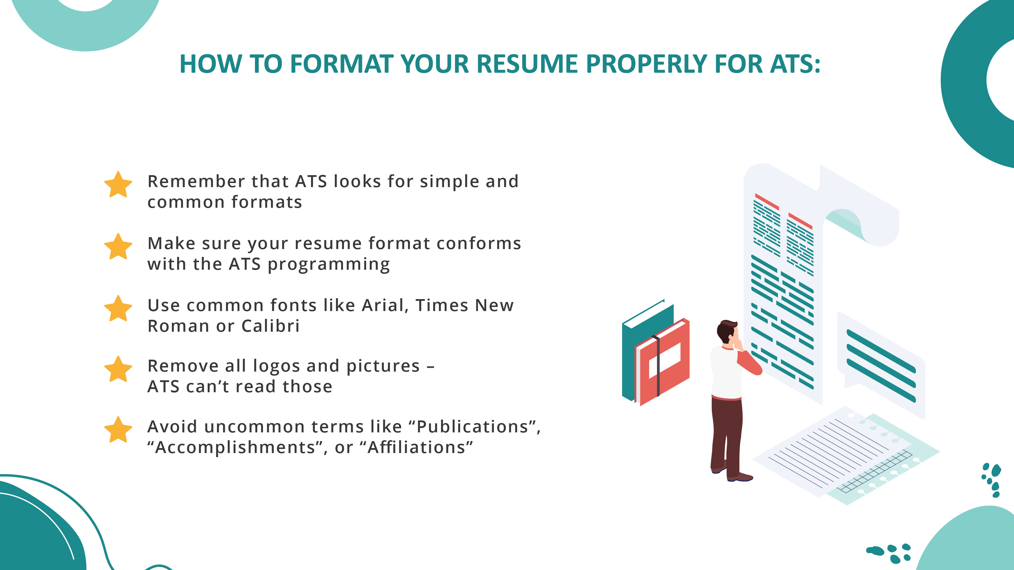 What’s an Applicant Tracking System 02_How to format your resume properly